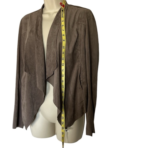 Kut from the Kloth brown faux suede jacket with pockets size S - Picture 6 of 10